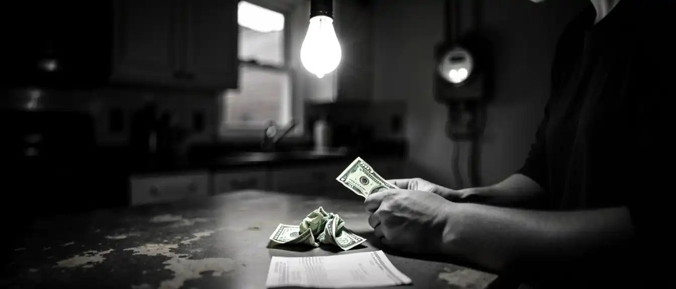 Рост стоимости электроэнергии вынуждает каждого пятого жителя США тратить меньше на продукты питания